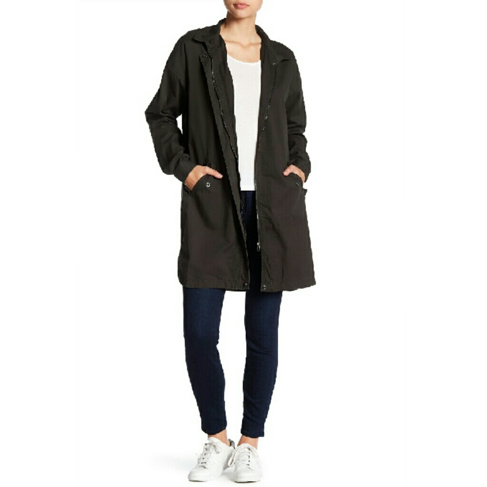 Beatiful Deep Olive Field Jacket
